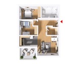 Grundriss OG 6 - 3 Zimmer Etagenwohnung zum Kaufen in Hildesheim