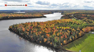 Cape Breton - Tolles 27-Hektar-Areal mit schöner Fluss-Uferfront am River Inhabitants - Cleveland