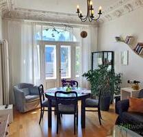 (EF1133_M) Dresden: Johannstadt-Nord, preiswerte möblierte Villen.Wohnung mit Balkon zur Zwischenmiete