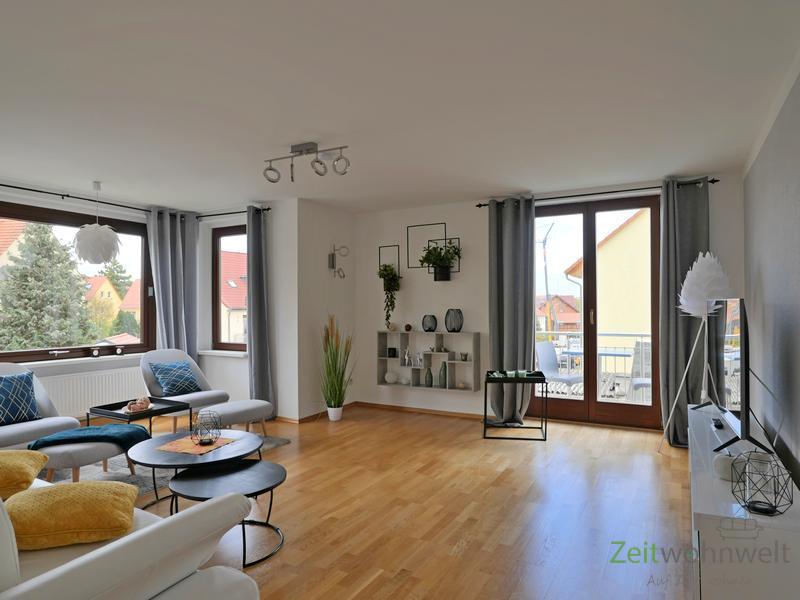 (EF0734_M) Erfurt: Brühlervorstadt, neu renovierte und neu möblierte Wohnung mit Parkett und Balkon, WLAN