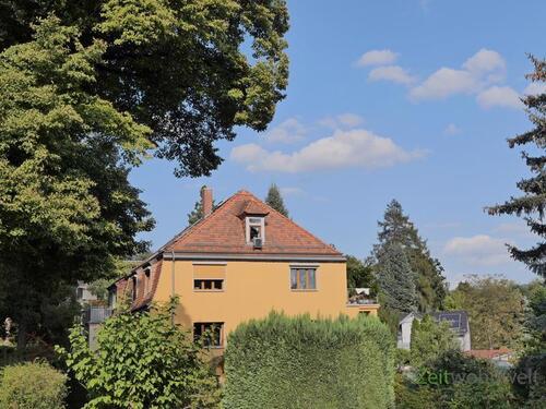 Außenansicht - (EF0615_M) Dresden: Kleinzschachwitz, urige, möblierte 2-Zi-Wohnung mit Klimaanlage und Service an Berufspendler
