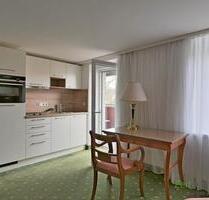 (EF1045_M) Dresden: Lockwitz, Erstbezug in neu möbliertes 2-Zi-Apartment mit Balkon, gepflegtes Haus mit Garten