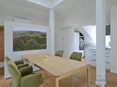 offene Küche am Wohnzimmer - 2 Zimmer Etagenwohnung zur Miete in Dresden