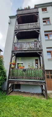 Rückansicht - 24 Zimmer Mehrfamilienhaus, Wohnhaus zum Kaufen in Gotha
