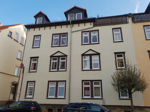 Johannsstraße Straßenansicht - 16 Zimmer Mehrfamilienhaus, Wohnhaus zum Kaufen in Gotha