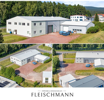 Moderne Gewerbeimmobilie mit klimatisierter Halle und Einliegerwohnung in Zella-Mehlis