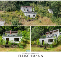 Freizeitgrundstück mit massiven Gartenhaus, großer Terrasse und ganzjähriger Nutzung in Südhanglage - Suhl