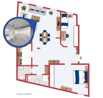 3-Zimmer-Wohnung, offen und großzügig - Bingen am Rhein - Dietersheim