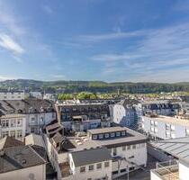 Blick über die Stadt- Altersgerechte helle Penthousewohnung an der Fußgängerzone - Trier