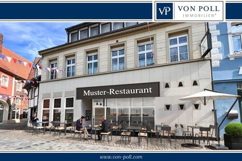 Titelbild Muster-Restaurant - Ladenlokal in A-Lage - Profitieren Sie von der Fußgängerzone, nicht nur für die Gastronomie!