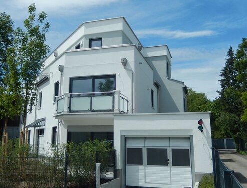 Ansicht Strasse-3-5-24 - Charmantes Apartment mit Privatgarten in ruhiger Lage - Rohbau fertig gestellt!