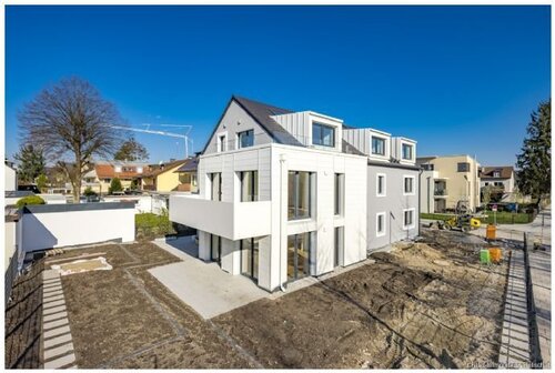 Ansicht Neubau - BEZUGSFERTIGER NEUBAU - architektonisch ansprechendes Mehrfamilienhaus in herrlicher Lage!