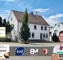 2 Nutzungsvarianten: Wohnhaus oder Wohn- und Geschäftshaus -Umbaugenehmigung vorhanden- - Diedorf / Biburg