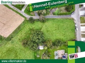 Luftbild - *Provisionsfrei* Idyllisches Grundstück in Hennef-Eulenberg: Ihre Traumimmobilie wartet!
