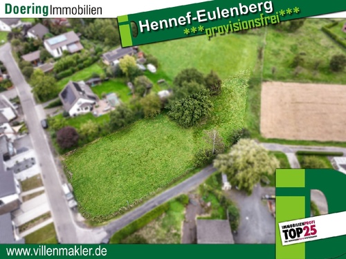 Luftbild - Grundstück in Hennef