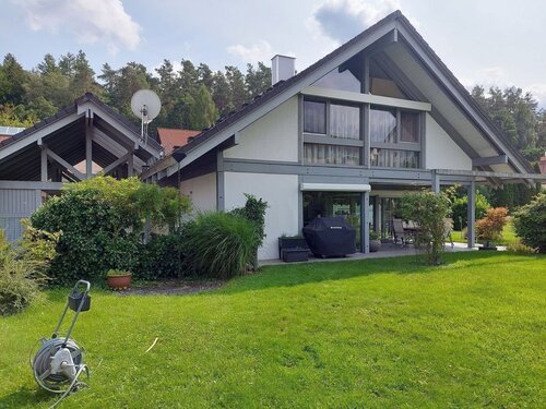 Gartenansicht - Umzug in die Westpfalz für Ihr Traumhaus! Huf Haus! Leben im Einklang mit der Natur! Zukauf Baugrundstück optional!