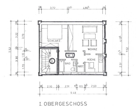 Obergeschoss - 7 Zimmer Mehrfamilienhaus, Wohnhaus in Ibbenbüren / Dörenthe