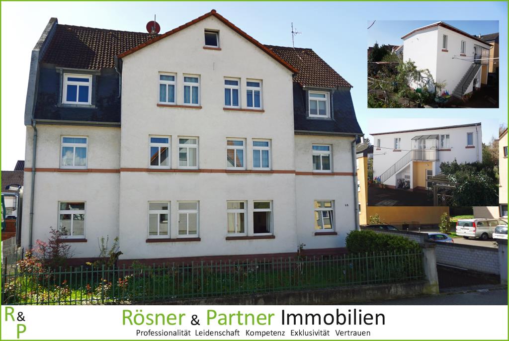 *Zwei solide Mehrfamilienhäuser - 8 Wohneinheiten - neue Heizungen - Erweiterung möglich* - Rüsselsheim