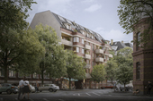 Visualisierung Vorderansicht - Penthouse mit 195,00 m² in Leipzig zum Kaufen