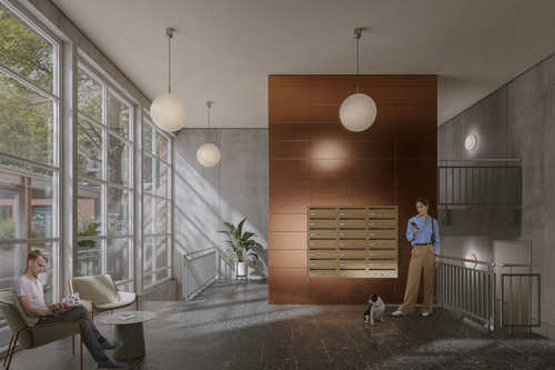 Visualisierung Eingangsbereich - 5 Zimmer Penthouse zum Kaufen in Leipzig