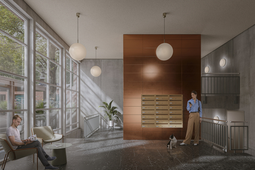 Visualisierung Eingangsbereich - Etagenwohnung mit 100,92 m² in Leipzig zum Kaufen