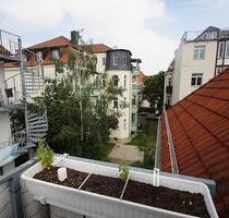 Dachgeschoss mit sonnigem Ausblick im beliebten Leipzig-Gohlis