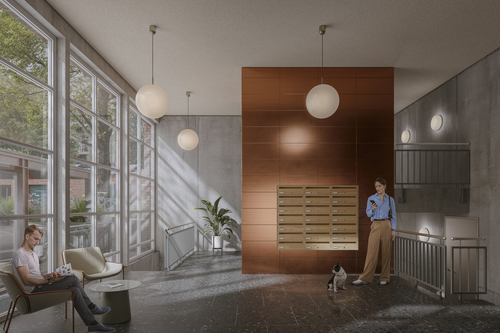 Visualisierung Empfangsbereich - Etagenwohnung mit 124,14 m² in Leipzig zum Kaufen