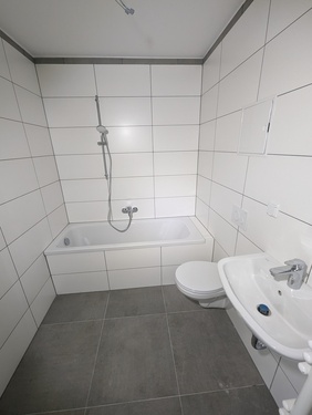 Badezimmer (Referenzfoto) - 4 Zimmer Erdgeschoßwohnung in Halle (Saale)