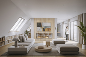 Visualisierung Innenraum - 5 Zimmer Penthouse zum Kaufen in Leipzig
