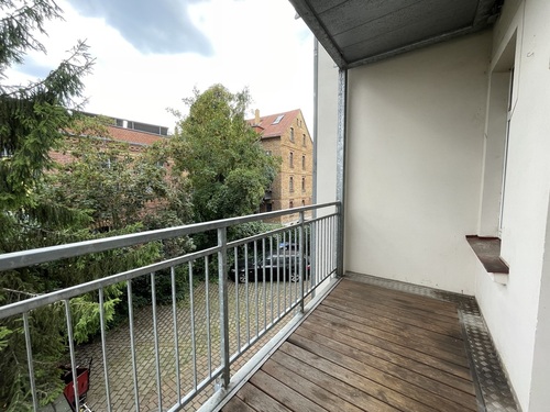 Referenzbild Balkon - Erdgeschoßwohnung mit 54,96 m² in Leipzig zum Kaufen