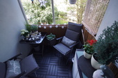 Balkon - 3-Raum-Wohnung in Leipzig Lindenau mit Balkon