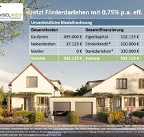 BEREITS IM BAU - Doppelhaushälfte mit Terrasse und Garten - Amselweg 16 Haus 3 - Lerche - Leipzig Bundesweit - Sachsen - Leipzig - Leipzig, Stadt -