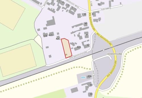 Flurkarte - Grundstück zum Kaufen in Landsberg