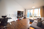 Wohnzimmer - Etagenwohnung mit 50,00 m² in Bremen-Lehesterdeich zur Miete