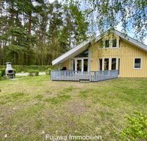 Ferienhaus in Mirow direkt am Wald - Einzelhaus mit großem Grundstück