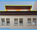 Straßenansicht - 3 Zimmer Dachgeschoßwohnung in Köthen