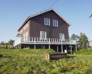 Bauernhof und Land in Lappland, Schweden - Åsele