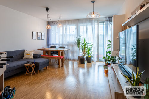Wohnbereich - 2 Zimmer Etagenwohnung zum Kaufen in München