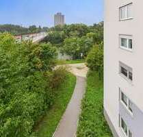 Wohnen am Lech - grün, zentral, lebendig - 1-Zimmer-Wohnung mit Loggia - Augsburg