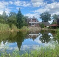 Großzügiges Traumanwesen mit herrlichem Teich im Westhavelland - Groß Derschau Altgarz