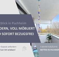 Voll möbliert • sofort vermietbar od. bezugsfrei • S-Bahn fußläufig - Puchheim