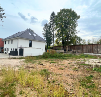 Provisionsfrei - Baugrundstück mit Genehmigung für eine großzügige Doppelhaushälfte in Baldham - Vaterstetten