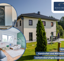 WOW traumhafte Stadtvilla m. Wärmepumpe, 6 Zimmern, Fußbodenheizung, Kaminofen in Grünhain-Beierfeld