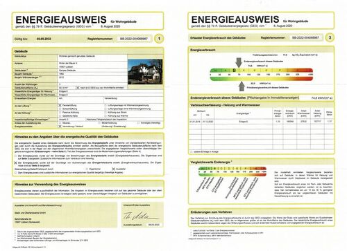Energieausweis - 