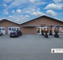 Verkaufs- und Lagerhalle mitten in Weyhe am Marktplatz mit Klimaanlagen und vielen Stellflächen