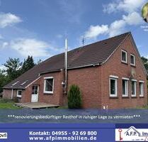 ***Renovierungsbedürftiges Landhaus mit großem Potenzial – nur für tatkräftige Mieter mit handwerklichem Geschick*** - Westoverledingen Breinermoor