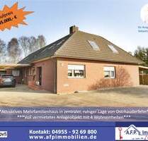 ***Attraktives Mehrfamilienhaus in zentraler, ruhiger Lage von Ostrhauderfehn***