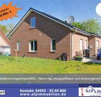 ***Moderne Doppelhaushälfte – Ebenerdig, energieeffizient und seniorengerecht*** - Westoverledingen Steenfelde