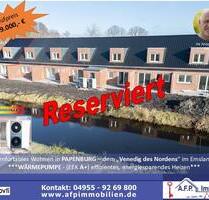 ***R E S E R V I E R T*** ***Modernes Reiheneckhaus in zentraler Lage von Papenburg***