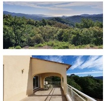 Villa in den Hügeln Les Adrets mit Panoramablick auf Cannes - Les Adrets-de-l'Estérel